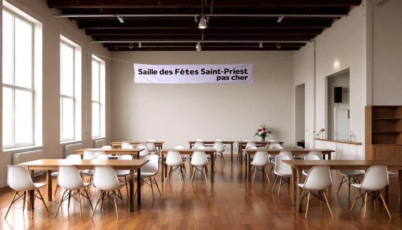 Location Salle des Fêtes Saint-Priest Pas Cher : Guide Complet 2025