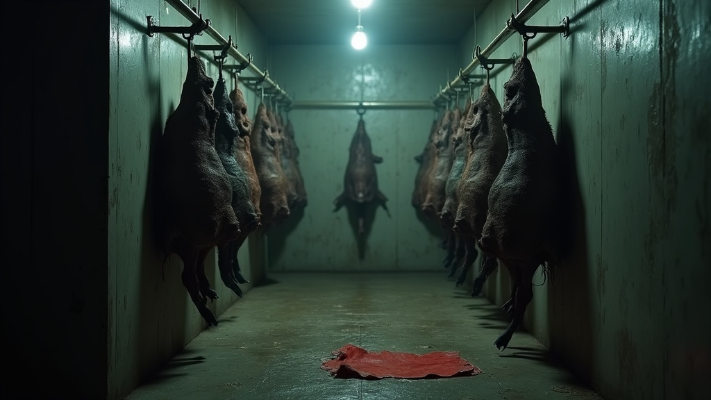 Contrôle sanitaire dans une boucherie halal de Bobigny