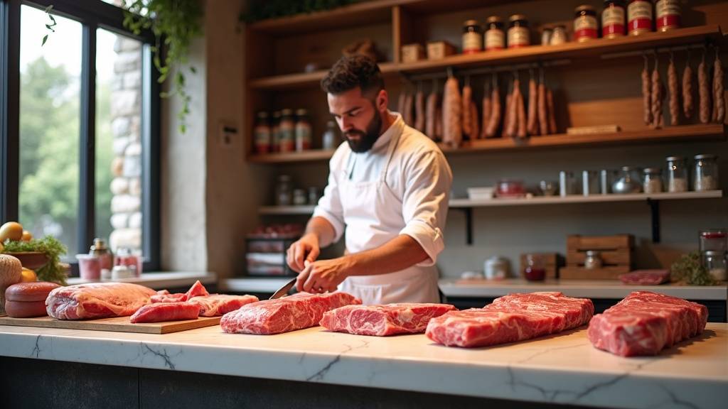 Spécialités de la Boucherie Halal H2 - Merguez et viandes marinées