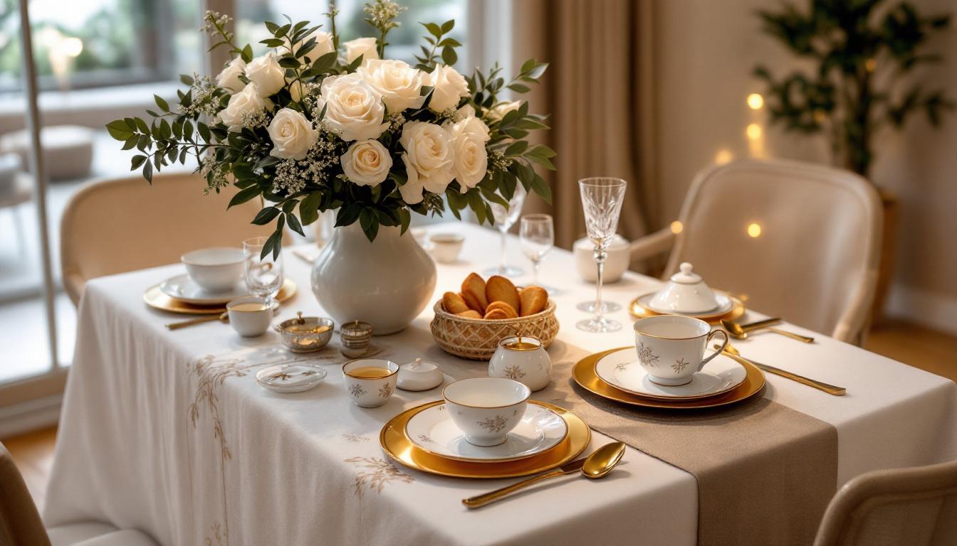 Cérémonie du thé à la menthe avec service traditionnel
