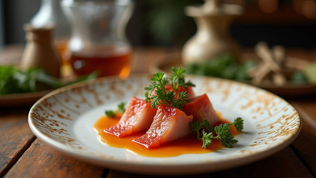 Chef préparant des spécialités orientales pour mariage