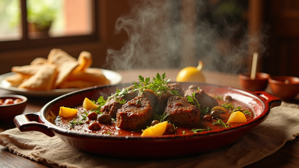 Petit restaurant de quartier avec cuisine halal authentique