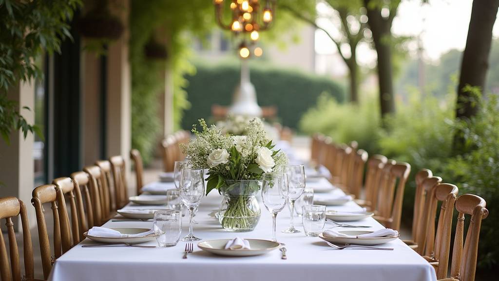Grande salle de réception avec terrasse pour 250 invités près de Lyon