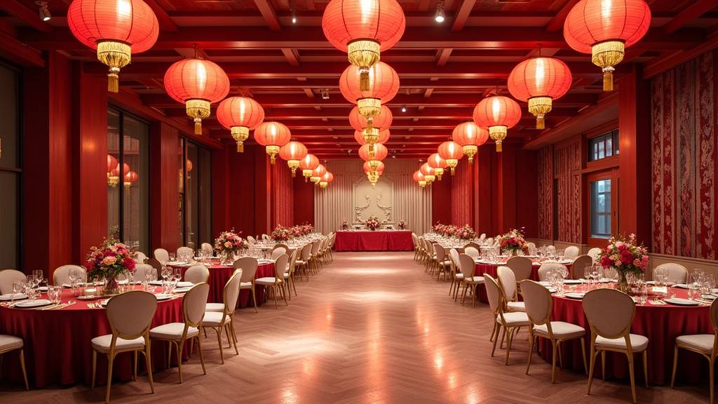 Installation d'un trône de mariage oriental dans une salle de Meyzieu