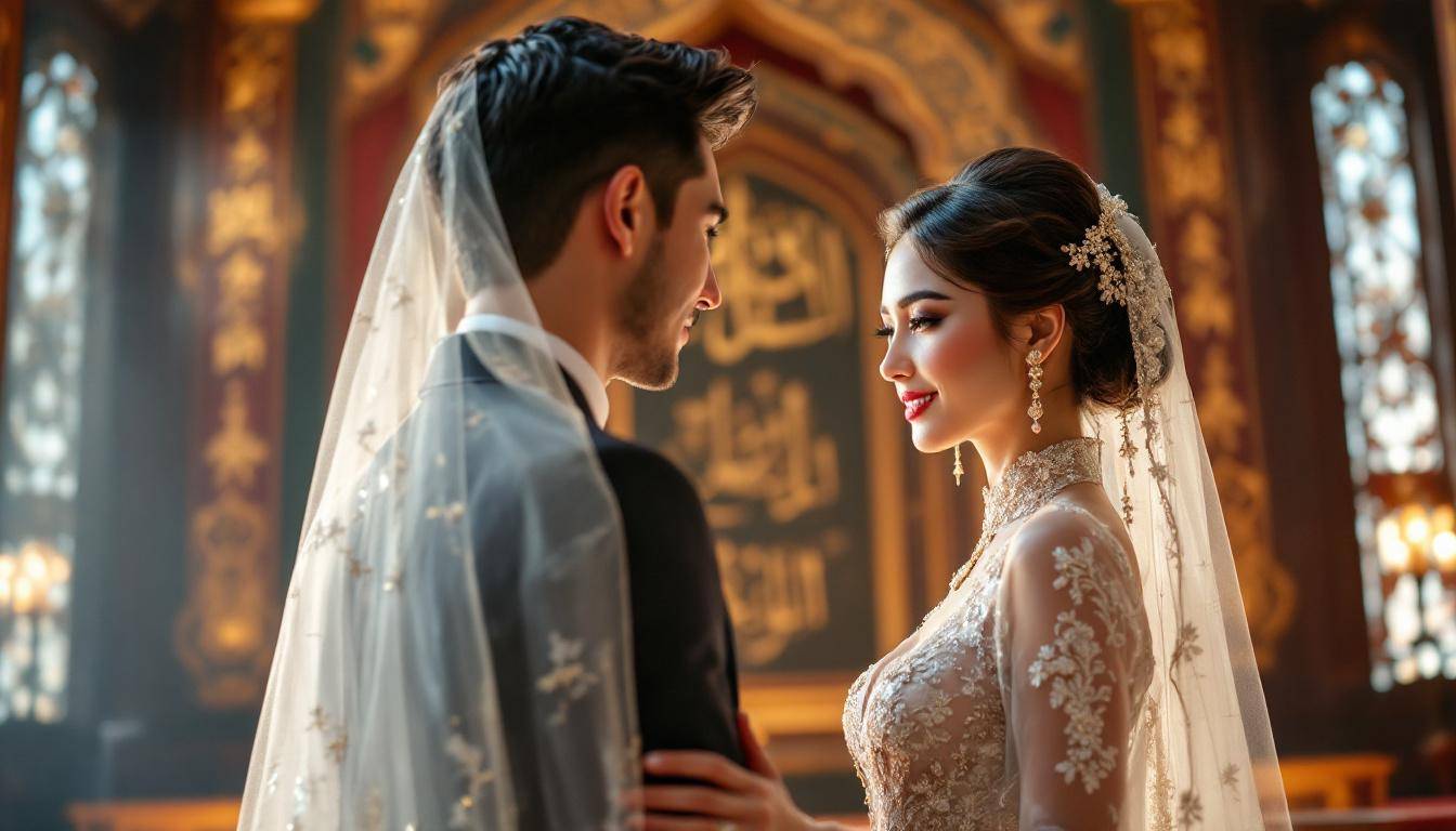 Salle de mariage oriental luxueuse à Vénissieux avec décoration personnalisée