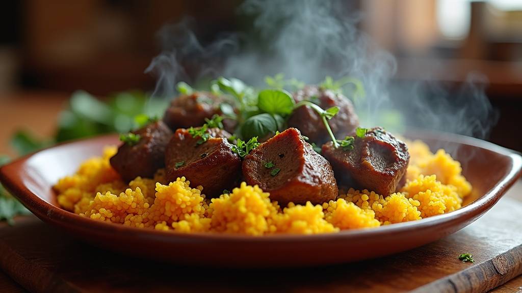 Présentation de viandes halal dans une boucherie Montpellier