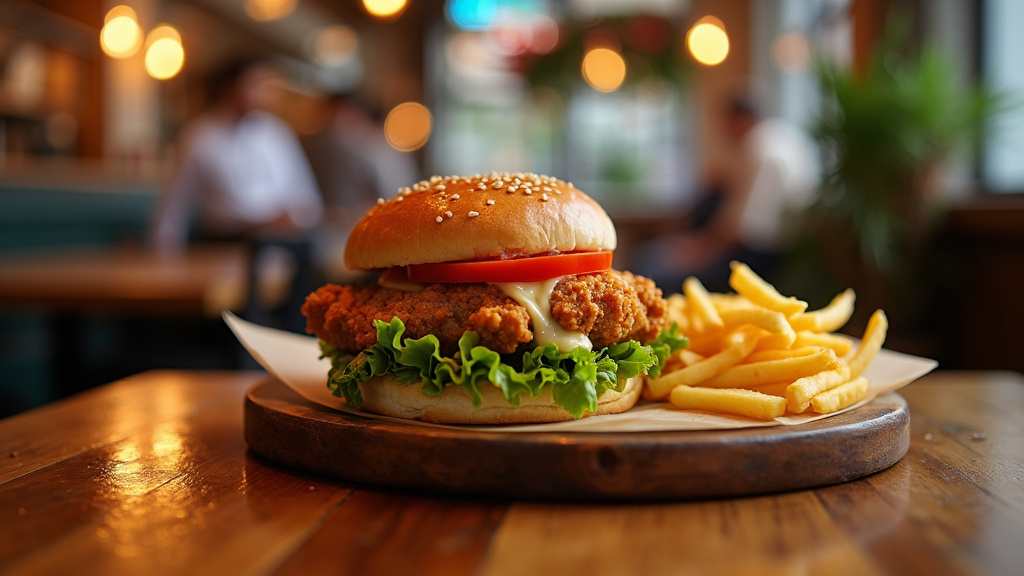 Intérieur de Chez Monsieur, restaurant halal à Metz