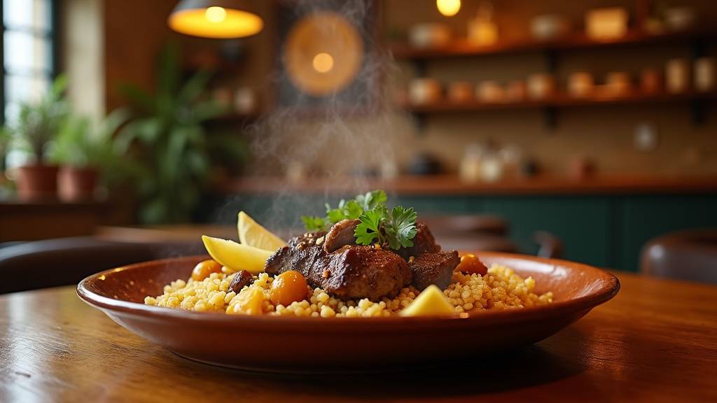 Plats marocains authentiques à Dubai Marina Restaurant à Rennes