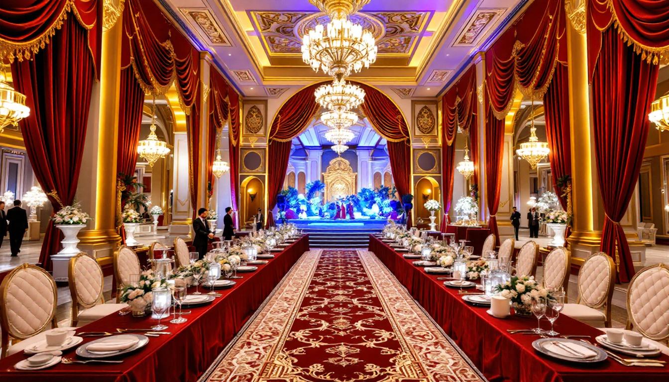 Organisation de mariage oriental à Lyon avec décoration authentique