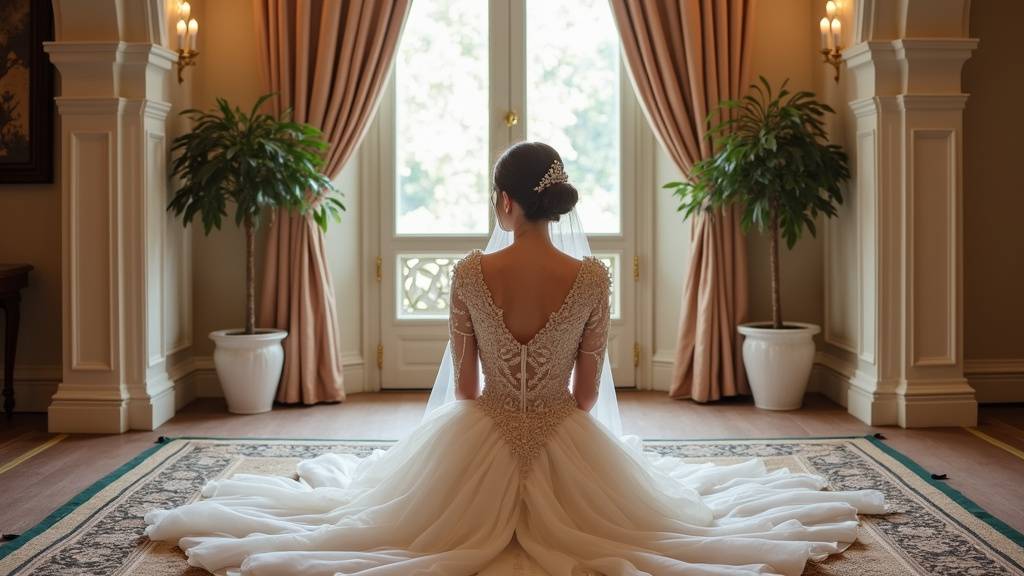 Conseils pour photographier un trône de mariage oriental à Meyzieu