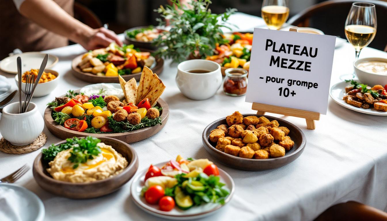 Plateau mezze promotion