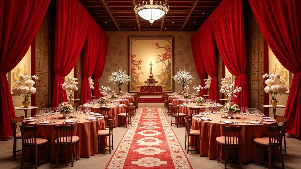 Solutions créatives d'optimisation pour un mariage oriental sur mesure économique