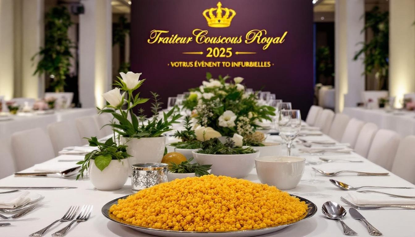 Traiteur Couscous Royal Saint-Etienne (2025) : Votre Événement Inoubliable