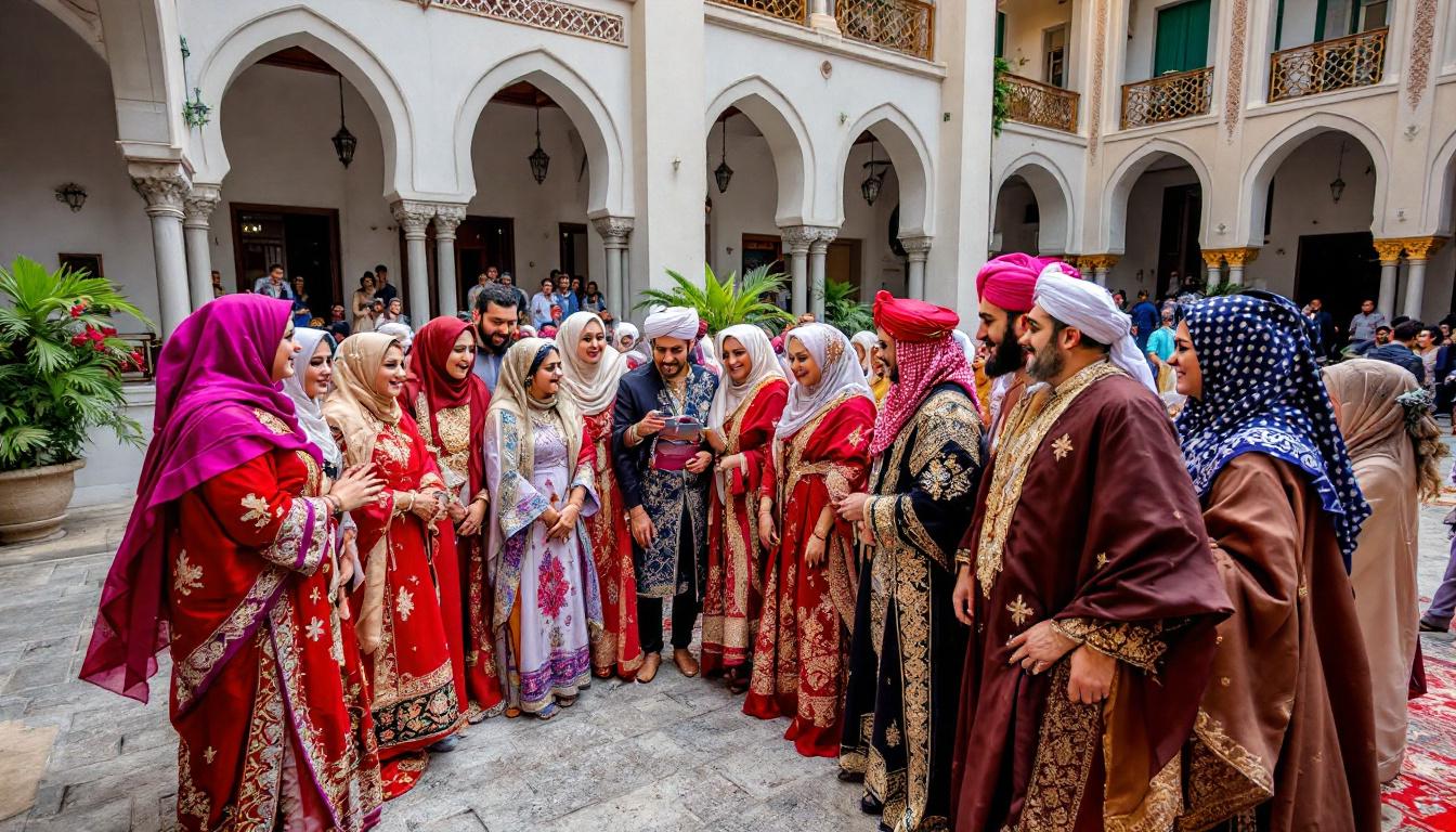 Cortège traditionnel Zaffé pour mariage oriental