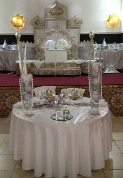 Table et trone des maries traiteur oriental meyzieu lyon
